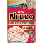Nekko Adult Cat Food Tuna Topping Kanikama in Jelly 70g Pouch Wet Cat Food